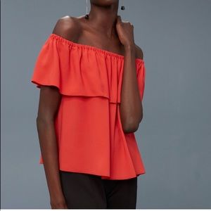 Wilfred off shoulder blouse